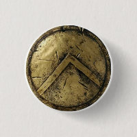 Pin espartano del escudo