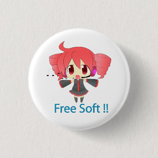 Chapa Redonda De 2,5 Cm Pin Kasane Teto