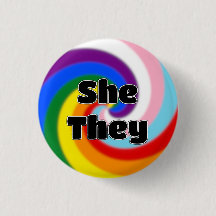 Pin Pronoun Pin (Ella/Ellas)