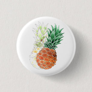 Chapa Redonda De 2,5 Cm Piñas, parejas dulces.