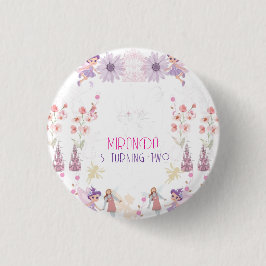 Chapa Redonda De 2,5 Cm Pins con diseño de Hadas