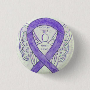 Chapa Redonda De 2,5 Cm Pins de cinta de la sensibilidad del ángel del cán