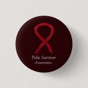 Chapa Redonda De 2,5 Cm Pins de Personalizado de la cinta de prevención de