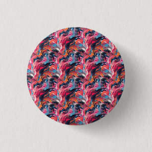 Chapa Redonda De 2,5 Cm Pintura abstracta 01