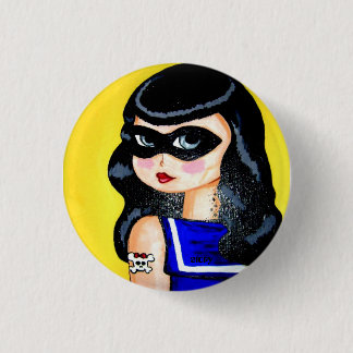 Chapa Redonda De 2,5 Cm PinupGirl