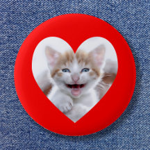 Plantilla de foto de corazón rojo