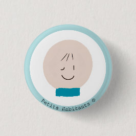 Chapa Redonda De 2,5 Cm Plato de cartón