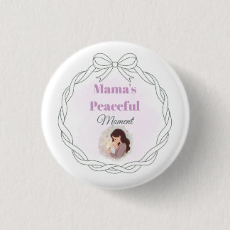 Chapa Redonda De 2,5 Cm Plato de papel para baby shower 'Momento Pacífico 