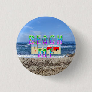 Chapa Redonda De 2,5 Cm Playa TEE Me