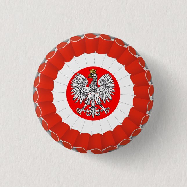 Chapa Redonda De 2,5 Cm Polska Polaco Polonia Día de la Independencia Coti (Anverso)