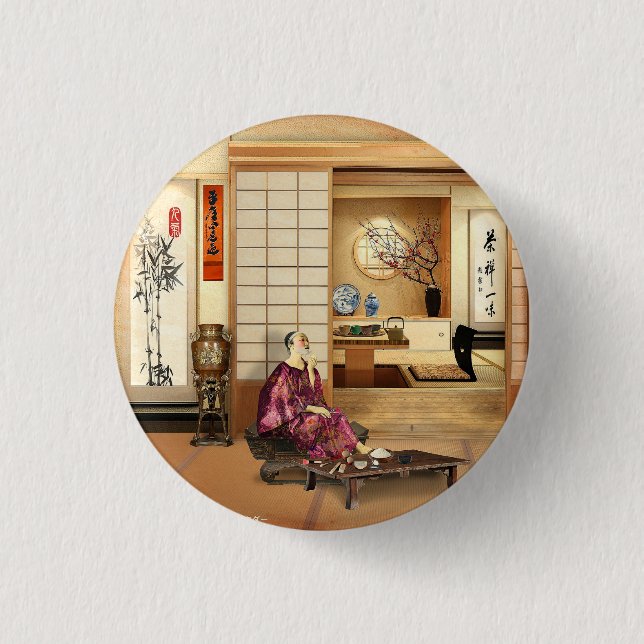 Chapa Redonda De 2,5 Cm Polvo De Arroz Silky (Anverso)