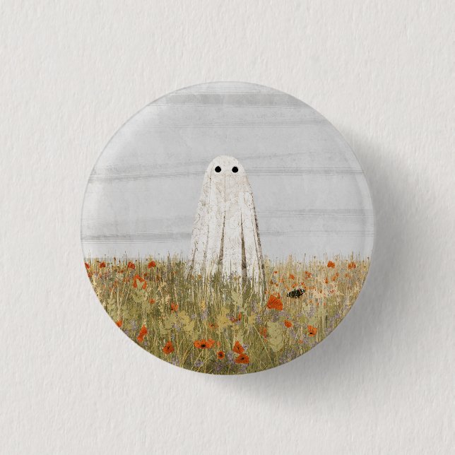 Chapa Redonda De 2,5 Cm Poppies (Anverso)