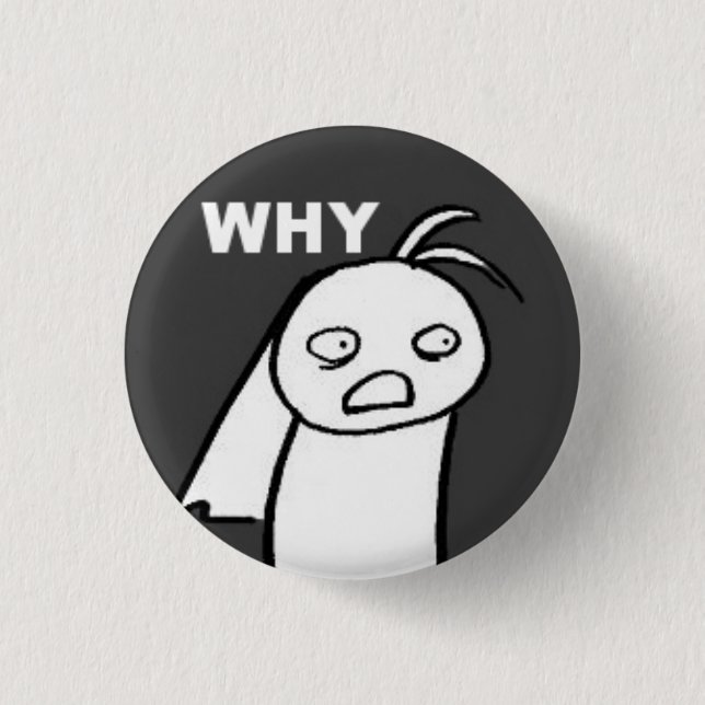 CHAPA REDONDA DE 2,5 CM PORQUÉ (Anverso)