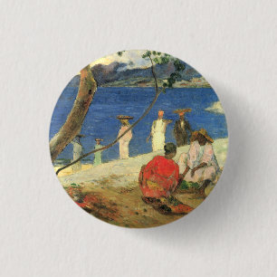 Chapa Redonda De 2,5 Cm Portaaviones Paul Gauguin Fruit en Turn Cove o Mar