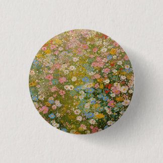 Chapa Redonda De 2,5 Cm Prado Colorido de Flores Silvestres 2