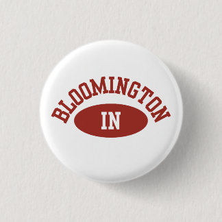 Chapa Redonda De 2,5 Cm Prendedor de fútbol universitario de Bloomington I