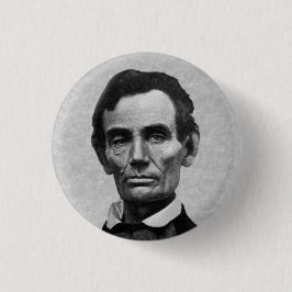 Chapa Redonda De 2,5 Cm Presidente Abe Lincoln