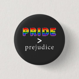 Chapa Redonda De 2,5 Cm Pride & Prejudice Pride