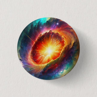 Chapa Redonda De 2,5 Cm Pride Supernova - 
