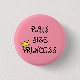 Chapa Redonda De 2,5 Cm Princesa del tamaño extra grande