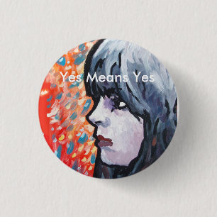 Chapa Redonda De 2,5 Cm Princesa oscura Button