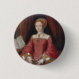 Chapa Redonda De 2,5 Cm Princess Elizabeth