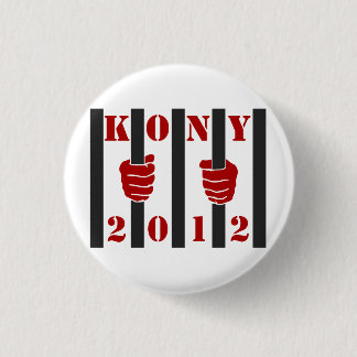 Chapa Redonda De 2,5 Cm Prisión de José Kony de la parada de Kony 2012