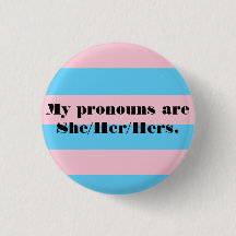 Pronouns Pin - Ella
