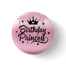 Purpurina rosa "Princesa de Cumpleaños"