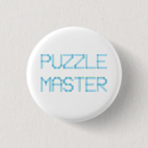 CHAPA REDONDA DE 2,5 CM PUZZLE MASTER