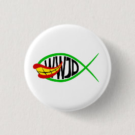 Chapa Redonda De 2,5 Cm ¿Qué Haría El Bromista?