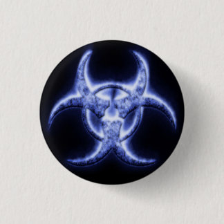 Chapa Redonda De 2,5 Cm Radiactivo