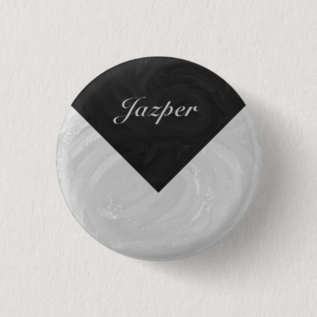 Chapa Redonda De 2,5 Cm Rainy Sky (Anverso)