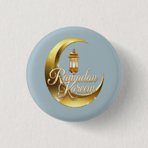 Chapa Redonda De 2,5 Cm Ramadan Kareem