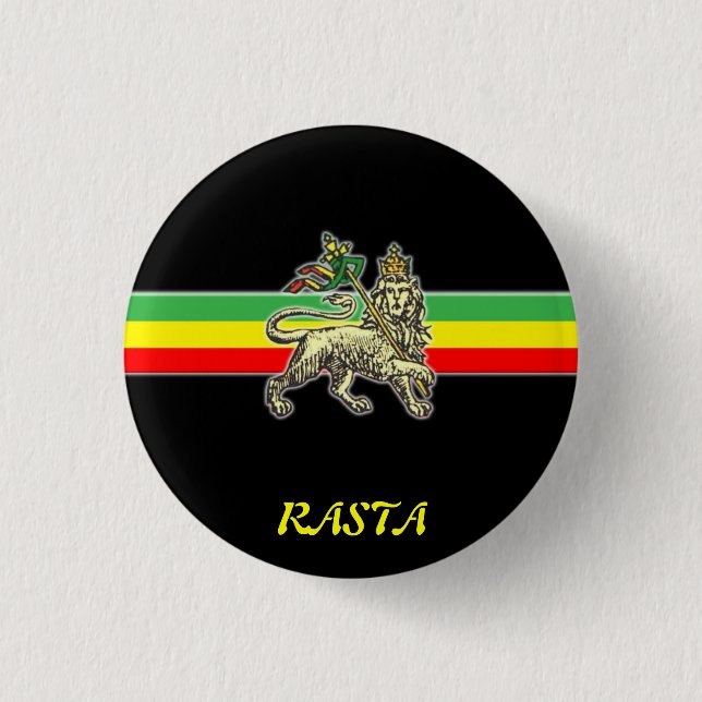 CHAPA REDONDA DE 2,5 CM RASTA (Anverso)