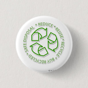 Chapa Redonda De 2,5 Cm recicle