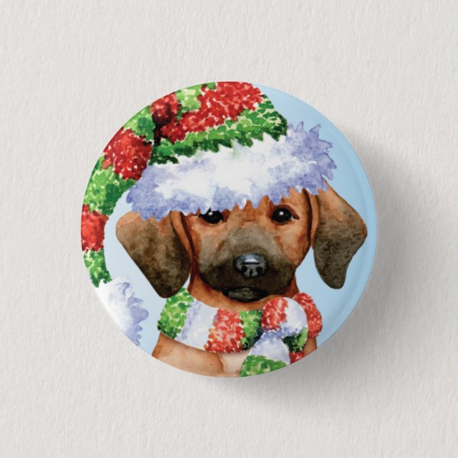Chapa Redonda De 2,5 Cm Red de Howlidays (Anverso)