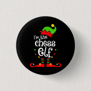 Chapa Redonda De 2,5 Cm regalo de navidades de amigos de la familia chess