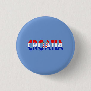 Chapa Redonda De 2,5 Cm Regalo de ropa de bandera nacional búlgara moderno