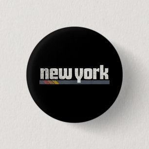 Chapa Redonda De 2,5 Cm Regalo femenino masculino de Nueva York