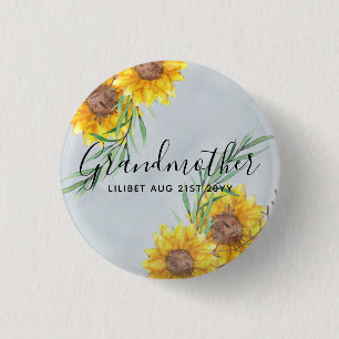Chapa Redonda De 2,5 Cm Regalos de GRANDMA - Personalización del tema del