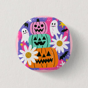 Chapa Redonda De 2,5 Cm Regalos de Halloween de Colores Divertidos