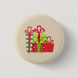 Chapa Redonda De 2,5 Cm Regalos de Navidad