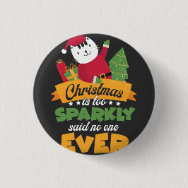 Chapa Redonda De 2,5 Cm Regalos divertidos del navidad de los amantes del