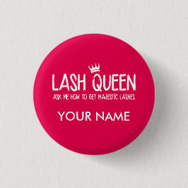 Chapa Redonda De 2,5 Cm Reina del latigazo - Younique - personalice con