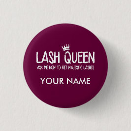 Chapa Redonda De 2,5 Cm Reina del latigazo - Younique - personalice con