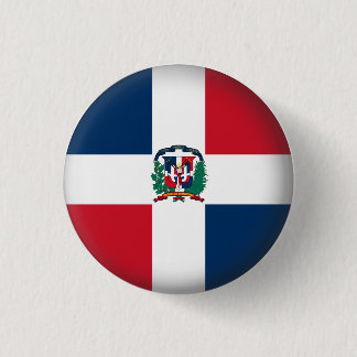 Chapa Redonda De 2,5 Cm República Dominicana redonda