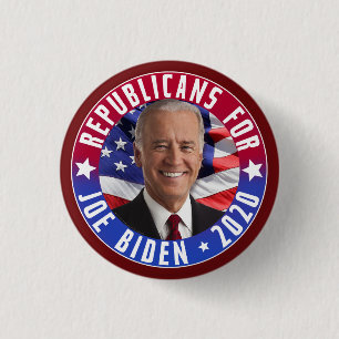 Chapa Redonda De 2,5 Cm Republicanos por Joe Biden Presidente de Estados U