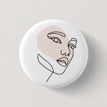 Resumen arte mínimo femenino de una sola línea