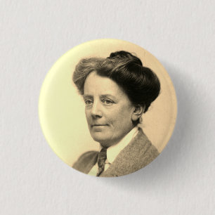Chapa Redonda De 2,5 Cm Retrato de Ethel Smyth (1922)